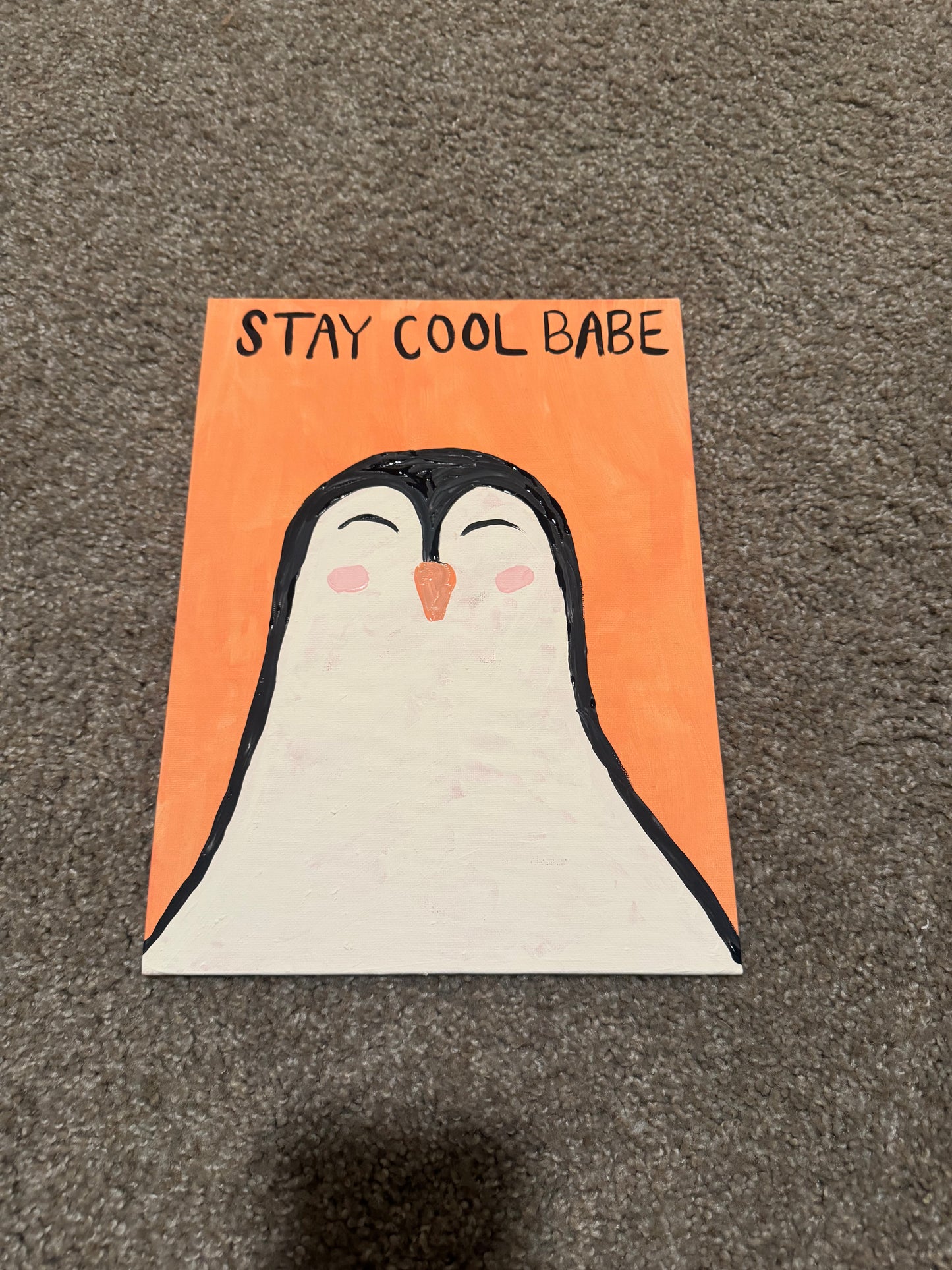 Penguin Painting