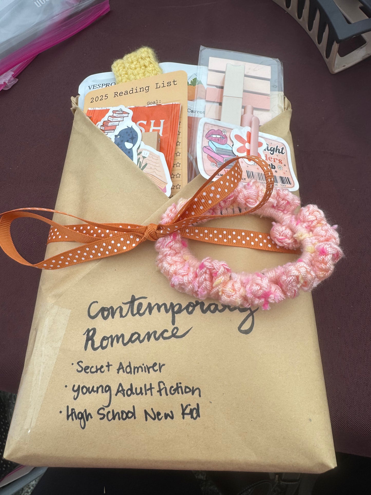 Contemporary romance secret admirer